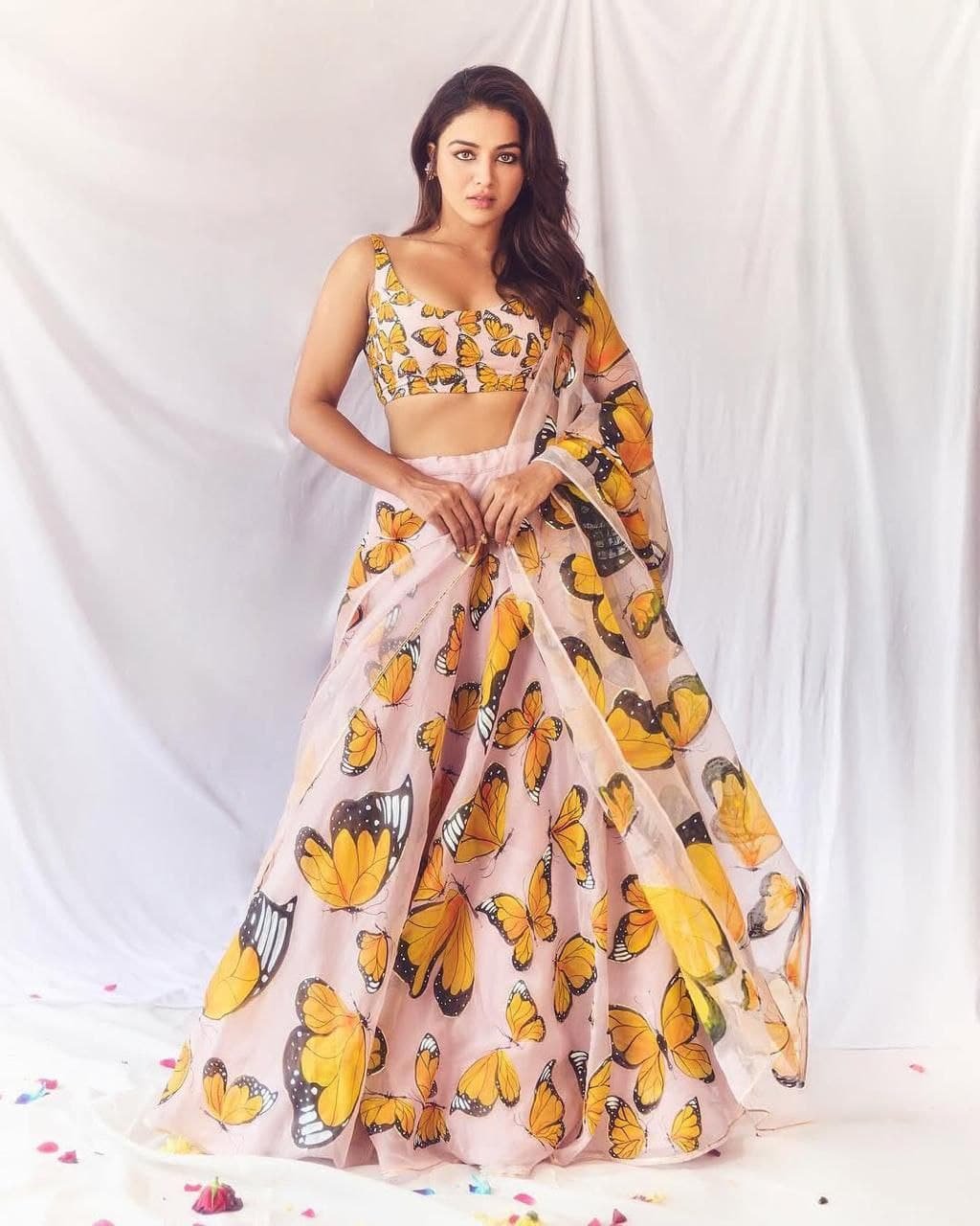 Butterfly Bliss Organza Lehenga Set